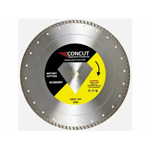 14"x.125" Economy Concrete Blade Turbo