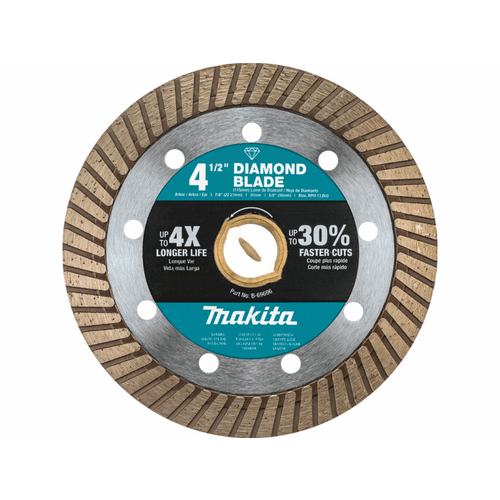 MAKITA U.S.A. INC B-69696 Makita 4.5" Turbo Gen Purpose Diamond Blade