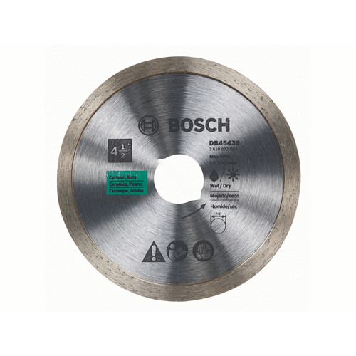 4.5" Continuous Rim Diamond Blade