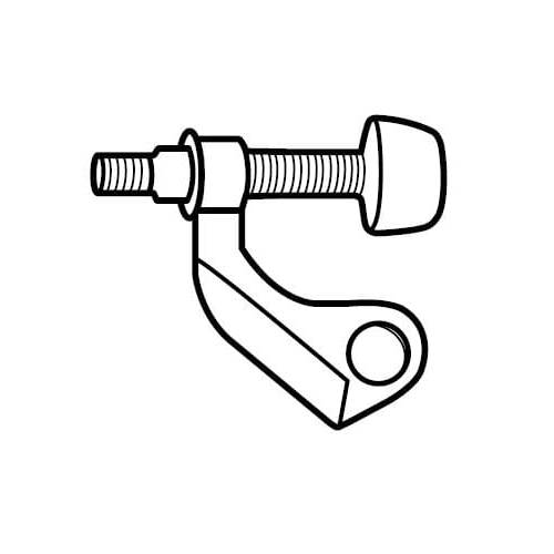 Don Jo 1503620 Hinge Pin Door Stop Antique Nickel Finish