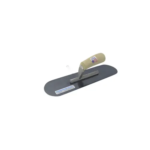 ROSEBURROUGH TOOL INC RTC-004577 10" X 3" Blue Steel Pool Trowel 4 Rivet