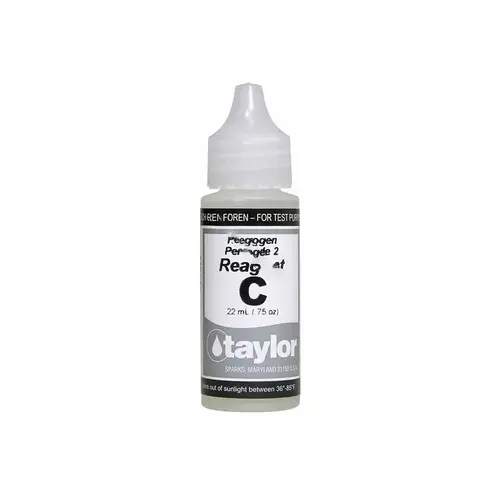 TAYLOR R-8020C .75oz Hydrogen Peroxide 2 Reagent C