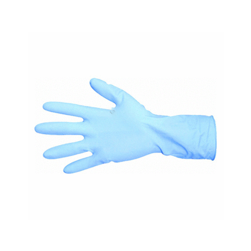 Large Blue Powder-free Latex Gloves - pack of 50