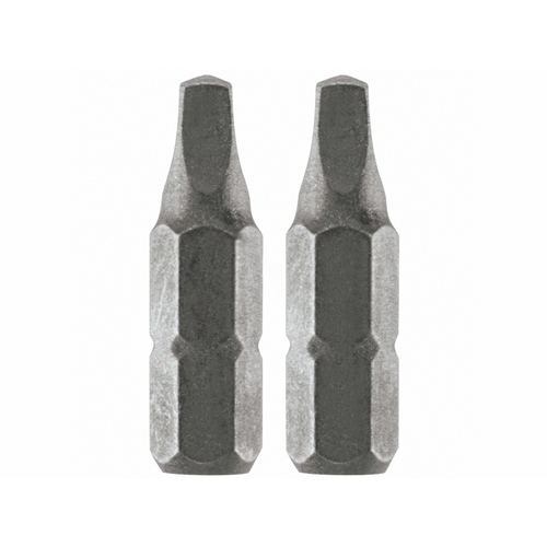 Impact Tough 1" Square #3 Insert Bits 2 Pack