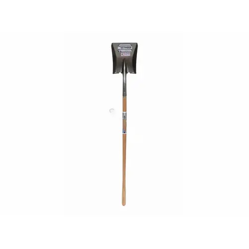 Midwest Rake #2 Square Point Shovel 48" Woo