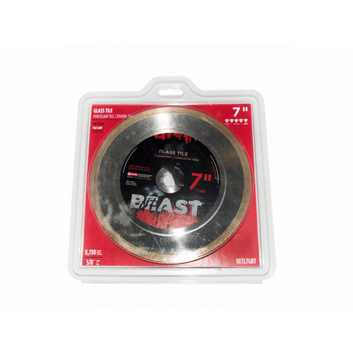 7"x5/8" Arbor Beast Pro Series Glass Tile Blade