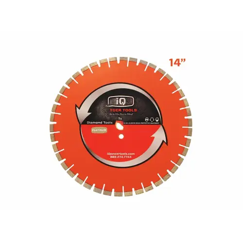 IQ POWER TOOLS MAS14-125AP 14"x.125 Platinum Masonry Blade