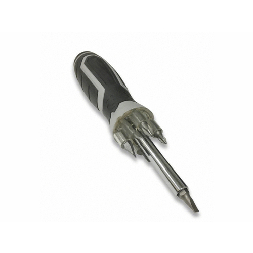 JC MANUFACTURING AND MARKETING LIGHTDRIVER 6-in-1 Screwdriver W/ Flashlight