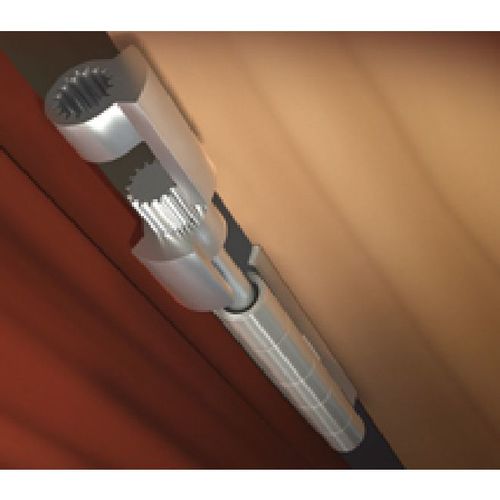 DoorSaver II Residential Hinge Pin Door Stop Satin Chrome