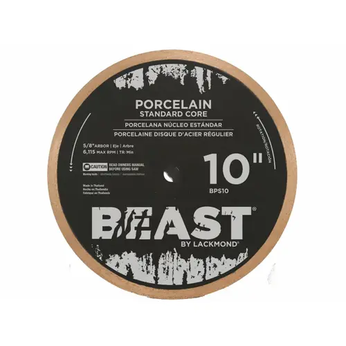 7"x5/8" Pro Series Beast Std Core Porcelain Blade