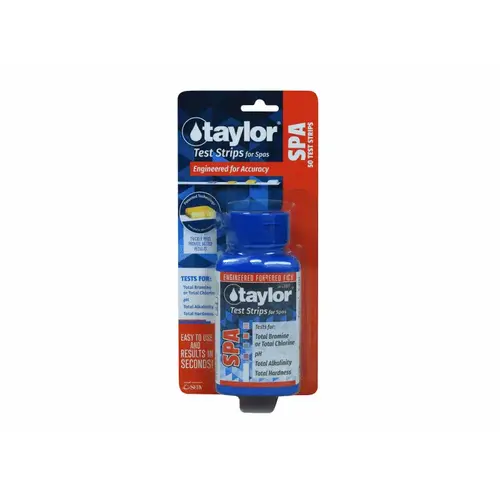 TAYLOR S-1332-12 50ct 5-way Spa Test Strip