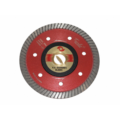 H K INTERNATIONAL DPT004 4" Turbo Porcelain Saw Blade