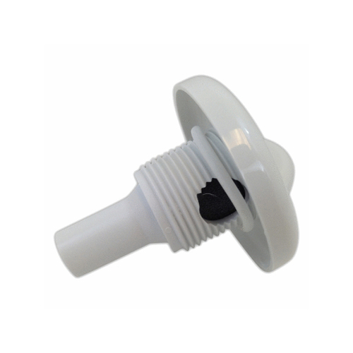 1" White Air Control Stem