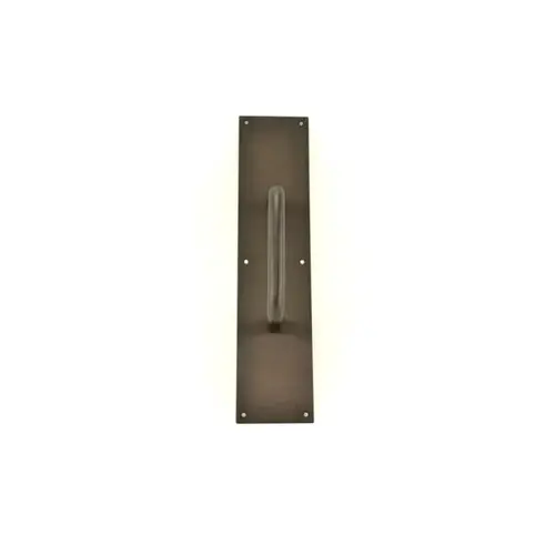 Trimco 10173B613 1017-3B Pull Plate, Oil Rubbed Dark Bronze