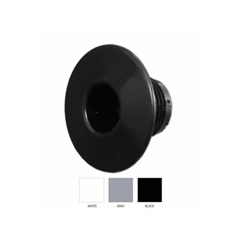 1" Black Ozone Cluster Jet Threaded Wall Fitting