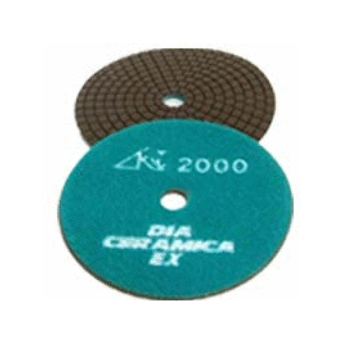 5" Light Green Ceramica Ex Wet Polishing Disc 2000 Grit