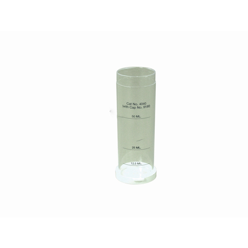 TAYLOR 9188 50ml Plastic Graduated Sample Tube With Cap