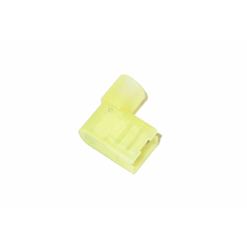 25pk 22-10awg Yellow Rt Angle Female Disc Terminal