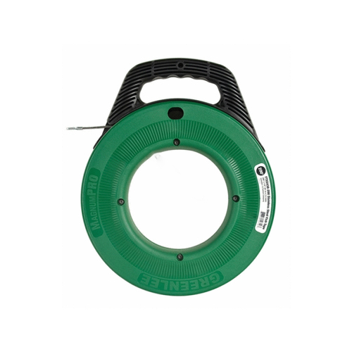 GREENLEE TOOLS INC FTSS438-200 In Winder Case 200'x1/8" Steel Fish Tape