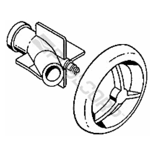 Balboa Water Group 16-5230GRY Gray Micro Grill And Flow Path Assembly