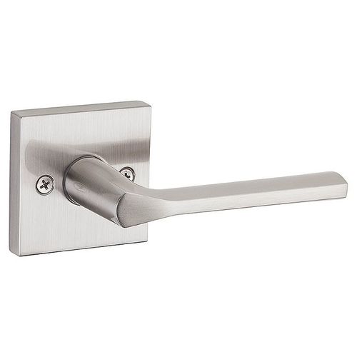 Lisbon Half Dummy Lever, Satin Nickel