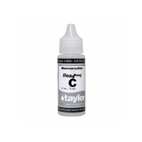 Reagent C Monopersulfate 10 .75 Oz Dropper Bottle