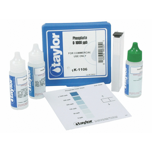 Phosphate Test Kit, 0-1000 Or 0-6000 Ppb