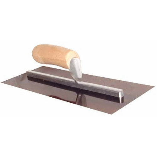 ROSEBURROUGH TOOL INC SS414 Square Trowel Ss 4"x 14" Wood Handle