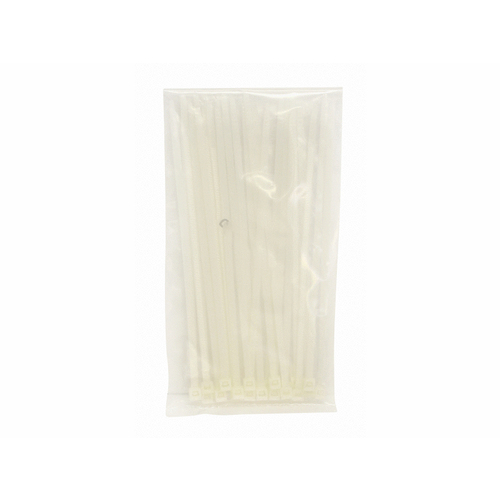 West Howell TS-7N-25PKG 25/bag 7.5" Natural Zip Tie