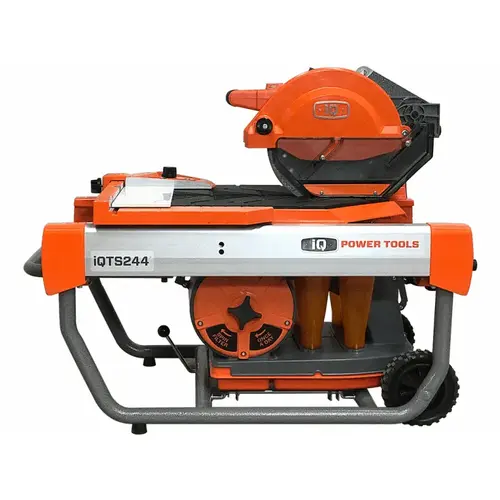 IQ POWER TOOLS IQTS244 Dry Cut Tile Saw W/ Dust Control & 10" Blade