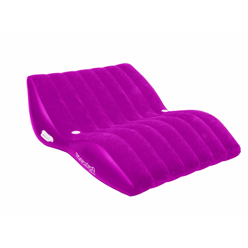 AIRHEAD SPORTS GROUP AHSC-029 Raspberry Cool Suede Dbl Zero Gravity Lounge