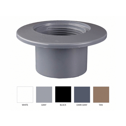 CMP 25524-201-000 2"spgx1.5"fpt Gry Insider Wall Fitting