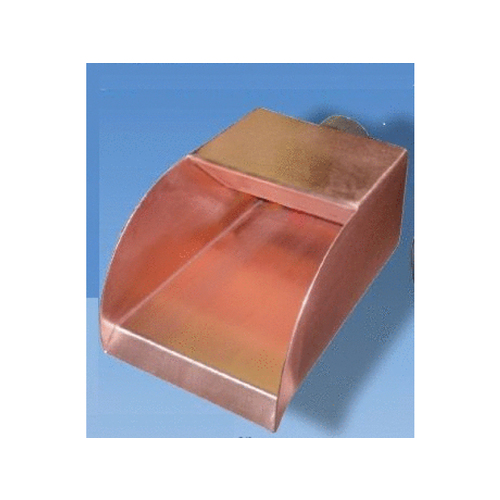 Bobe Water & Fire Features RC-6 6" Copper Radius Scupper