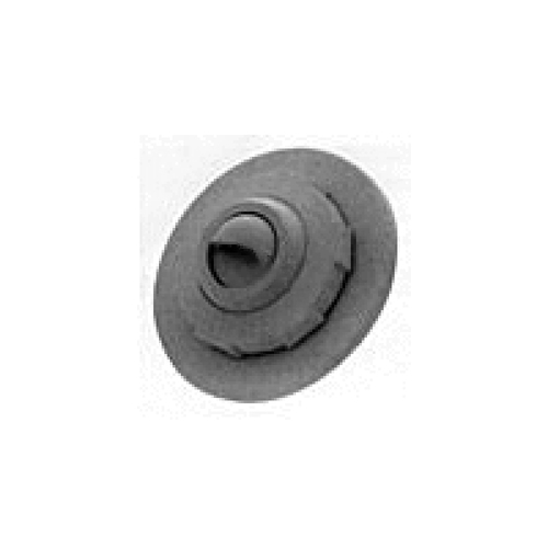 1 1/2" Slip Eyeball Insider Inlet Fitting Dark Gray