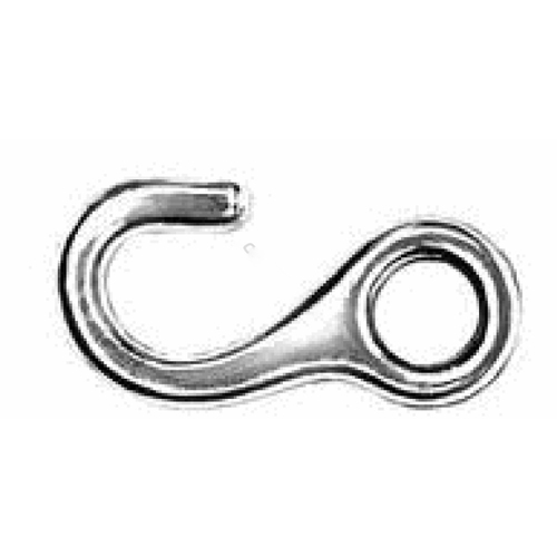 Chrome Plated Brass s Rope Hook For 1/4-1/2 Rope