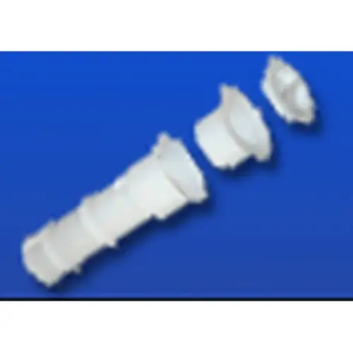 7" White Volleyball Pole Holder