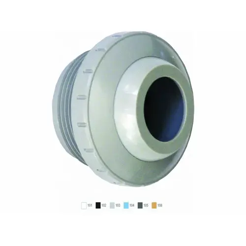 1.5"mpt .75" Eye Light Gry Eyeball Fitting