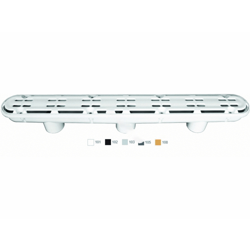 AquaStar Pool Products 32CDAV103 32" Channel Drain Anti-entrapment Suction Outlet Cover Light Gray
