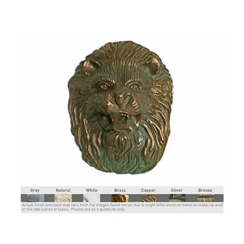 Xl Copper Baroque Lion