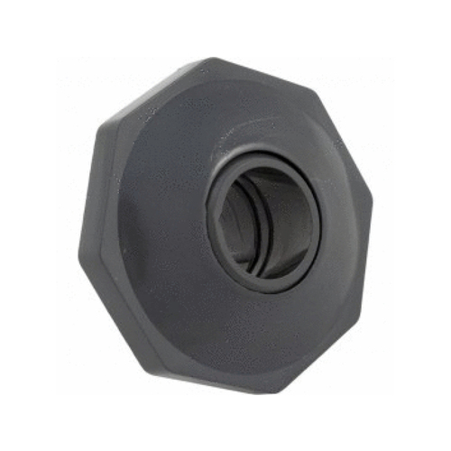 Econ Insider 1" Inlet Slip Rtn Fitting-drk Dark Gray