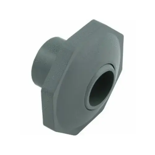 Econ 1" Return Fitting Insider Inlet, Gray