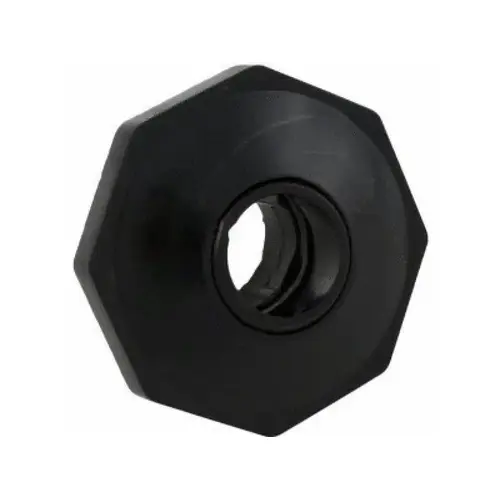 Econ 1" Return Fitting Insider Inlet, Black