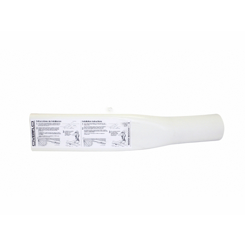 Overflo 3001 3" White Overflo Drain Pipe