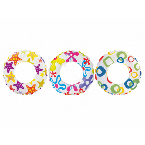 Lively Print Swim Rings Assorted 20"