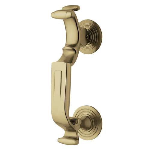 S-Shaped Door Knocker Vintage Brass Finish