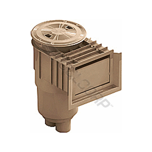 AquaStar Pool Products SKR108 Tan Standard Flowstar Skimmer W