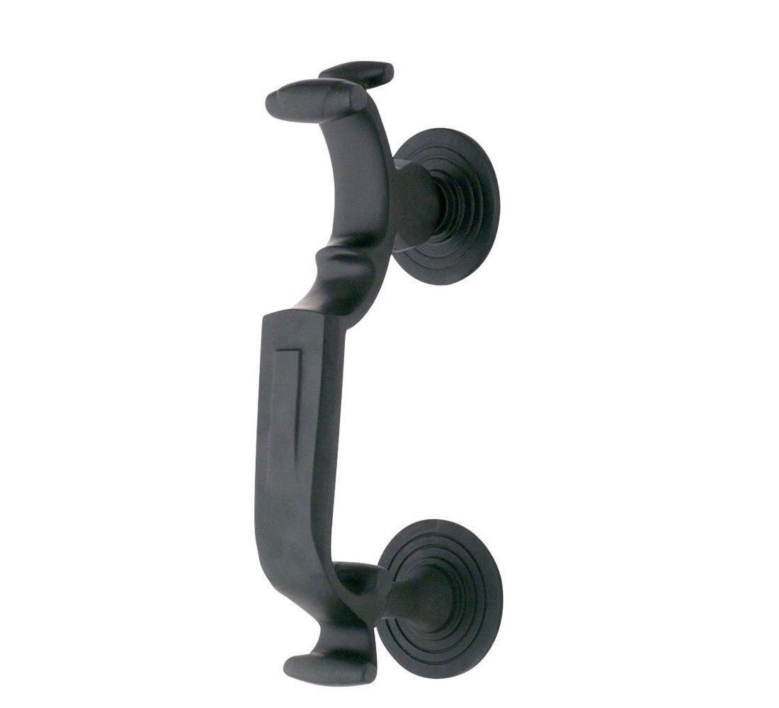 Baldwin 0113102 S Shaped Door Knocker Oil Rubbed Bronze Finish