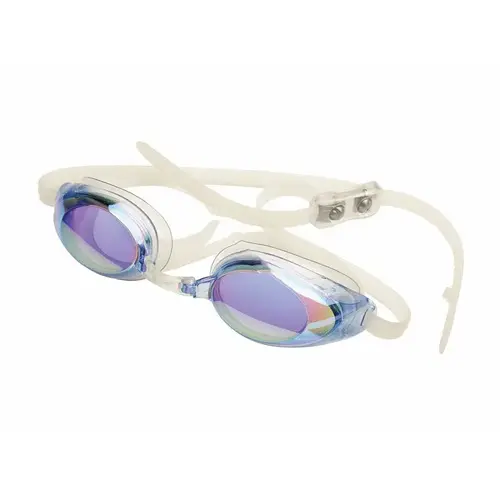 Blue Mirror Lightning Racing Goggles