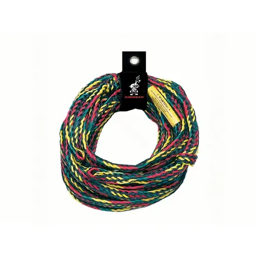 Airhead 4 Rider Tube Rope Rasta Color Scheme