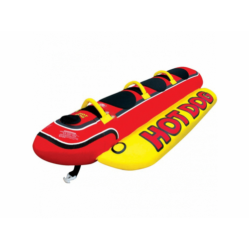 Hot Dog 3-person Inflatable Towable